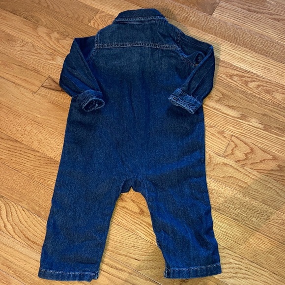 7 for all mankind denim jumpsuit - Picture 5 of 5